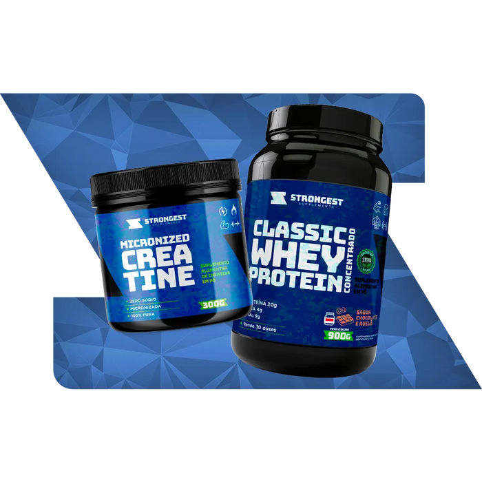 Kit Classic Whey + Creatina