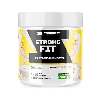 Strong Fit Pasta de Amendoim 500g