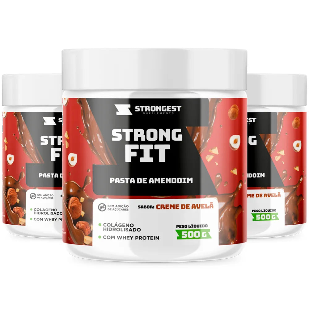 Strong Fit Pasta de Amendoim 500g