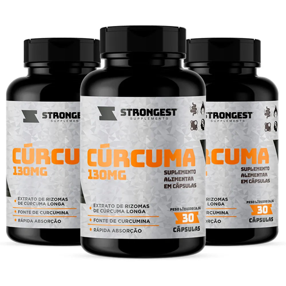 Cúrcuma 130mg 30 Cápsulas