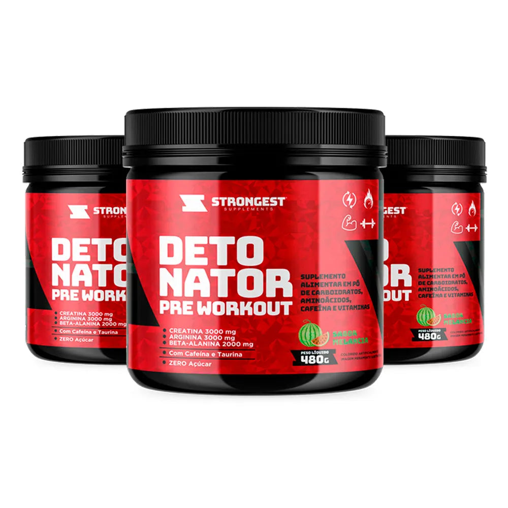 Pré Treino Detonator 480g
