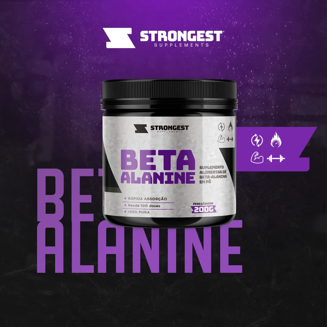 Beta Alanina 100% Pura 200g