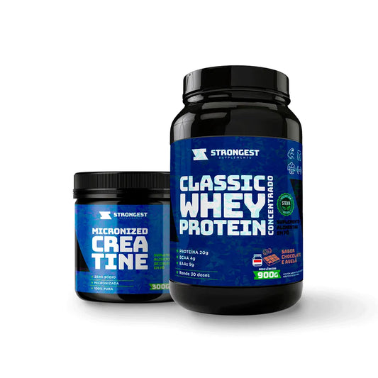 Kit Classic Whey + Creatina