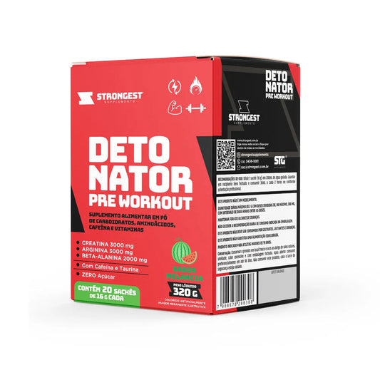 Pré Treino Detonator Caixa 20 Sachês