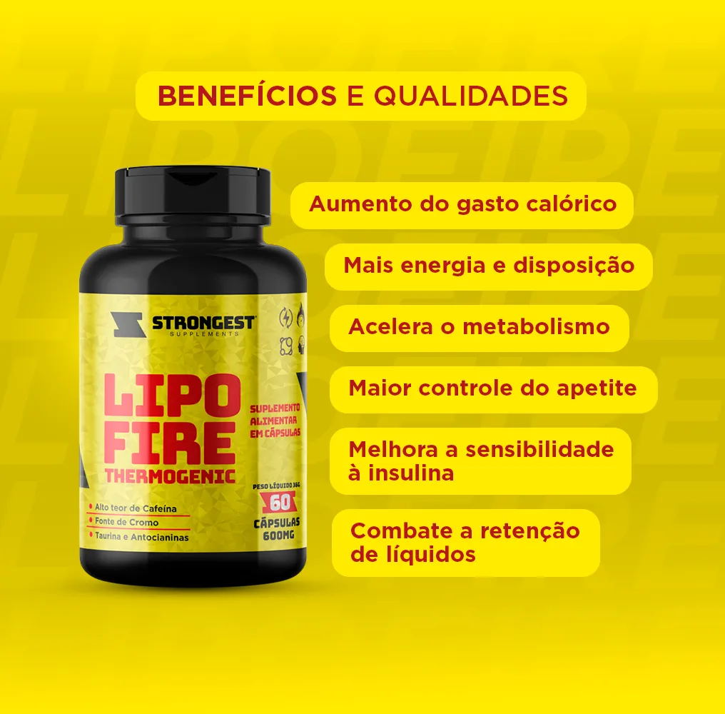 Lipofire Thermogenic 60 Cápsulas