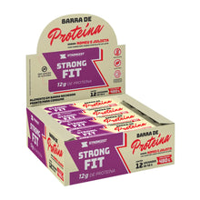 Caixa 12 un Strong Fit Barra de Proteína