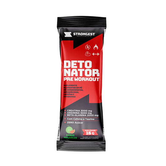 Pré Treino Detonator Sachê 16g Unidade