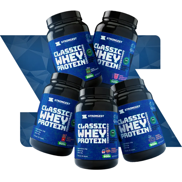 Classic Whey Protein Concentrado 900g