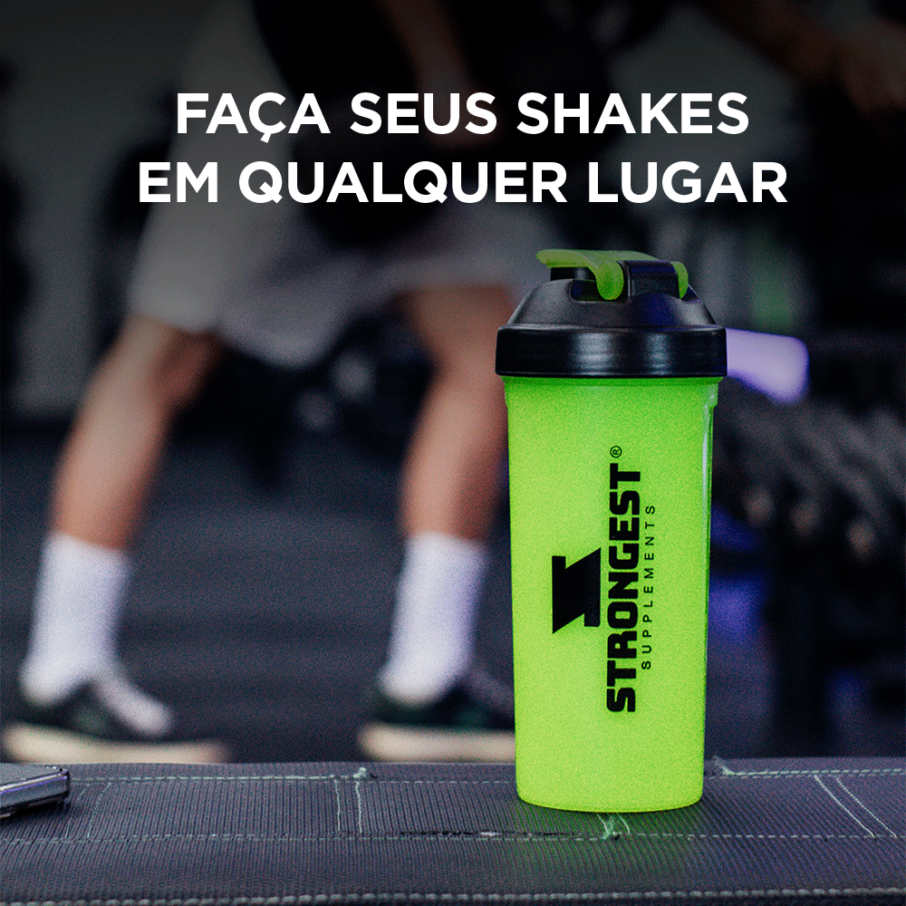 Coqueteleira Shaker 700ml - Amarelo