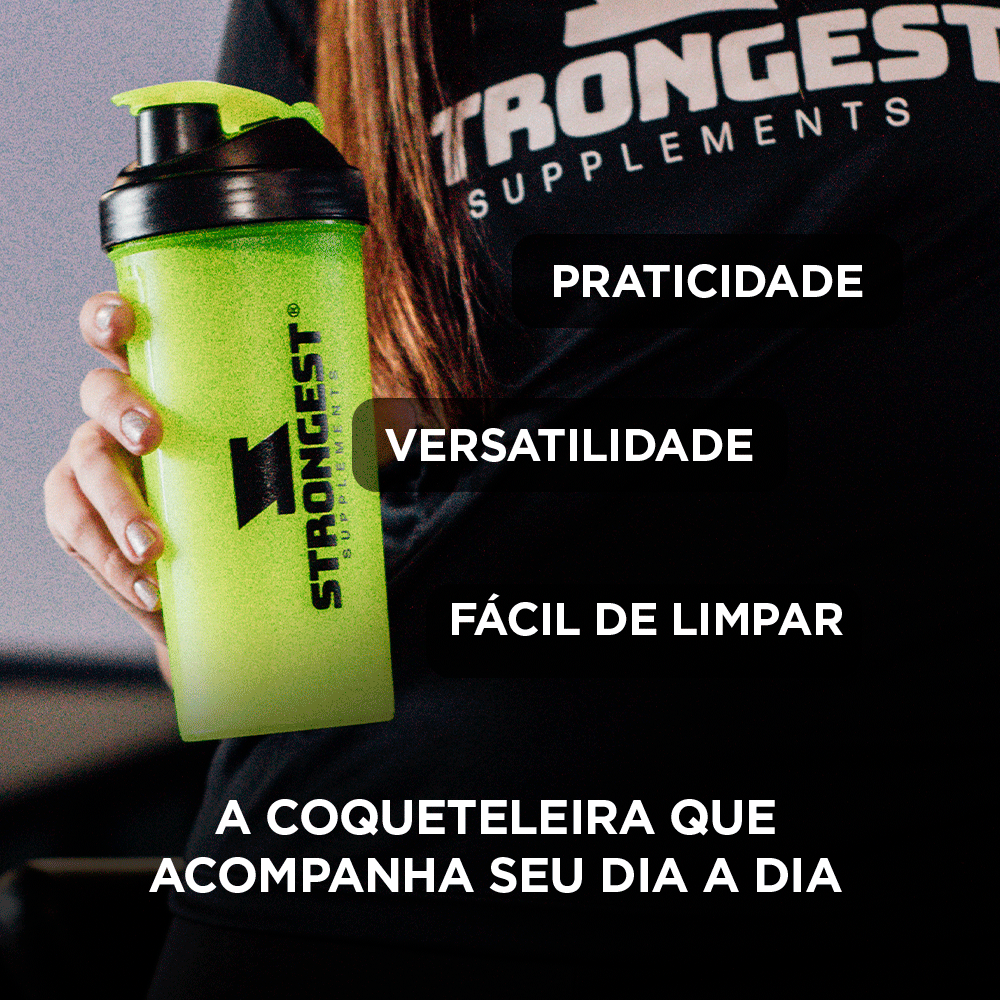 Coqueteleira Shaker 700ml - Amarelo