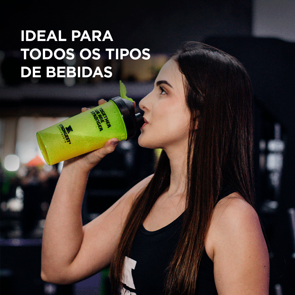 Coqueteleira Shaker 700ml - Amarelo
