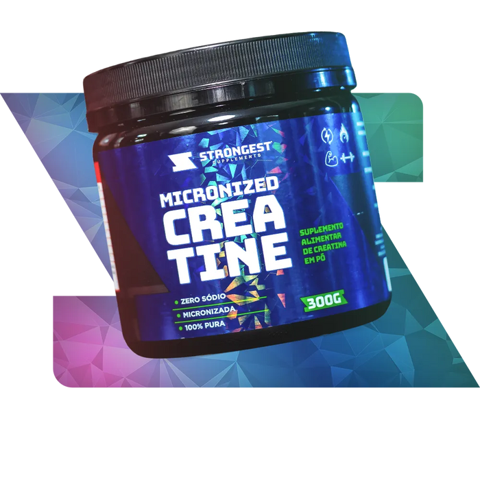 Creatina Pura Monohidratada 300g