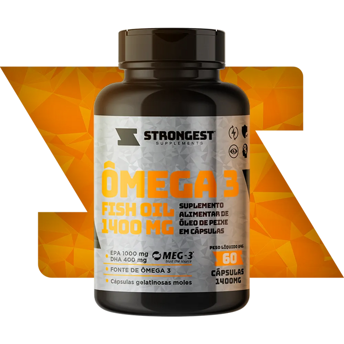 Ômega 3 1400mg MEG-3 60 Cápsulas
