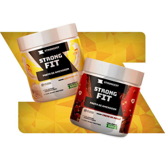 Strong Fit Pasta de Amendoim 500g