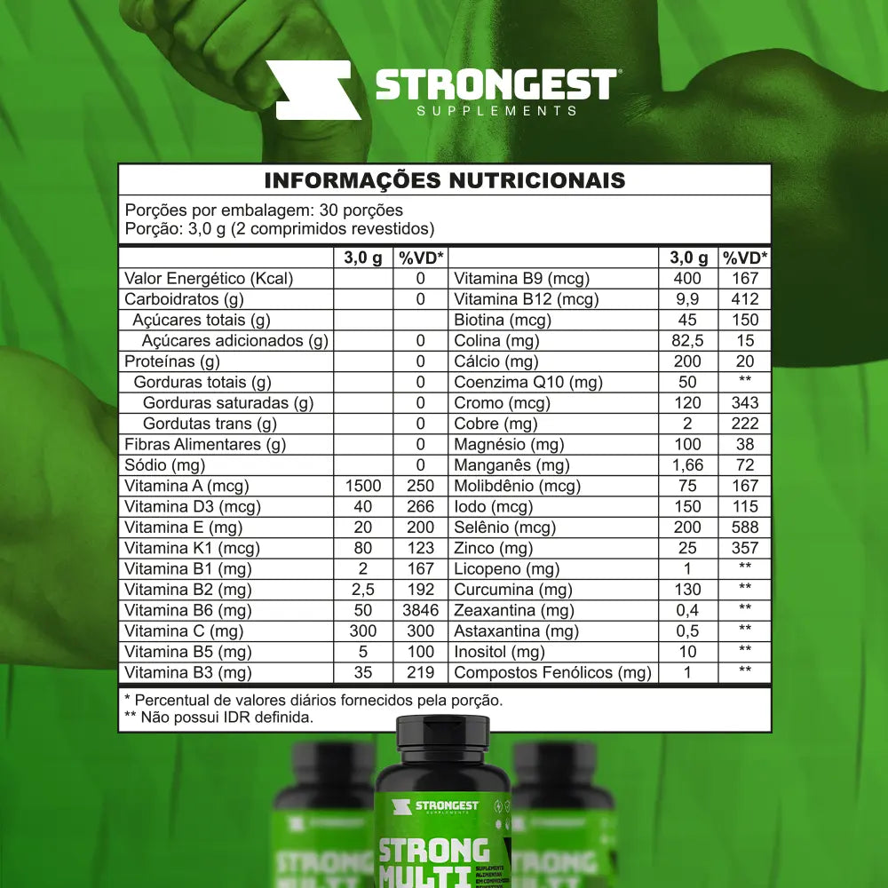 Strong Multi 60 comprimidos