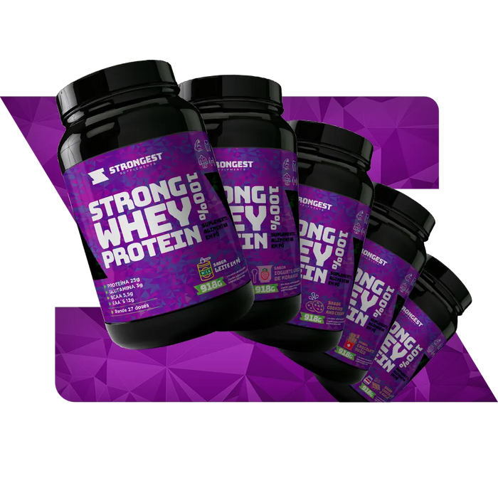 Strong Whey Protein 100% 918g