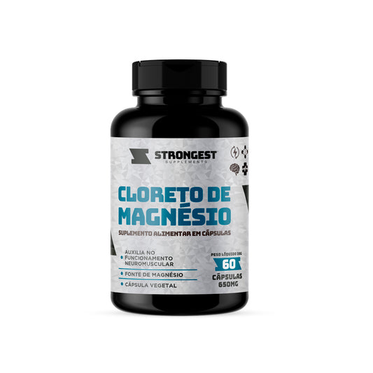 Cloreto de Magnésio 60 Cápsulas
