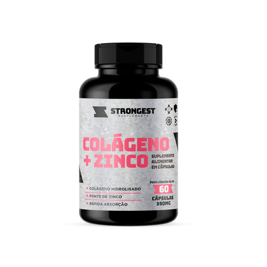 Colágeno e Zinco 60 Cápsulas