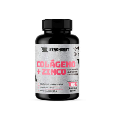 Colágeno e Zinco 60 Cápsulas