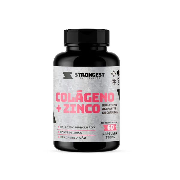 Colágeno e Zinco 60 Cápsulas