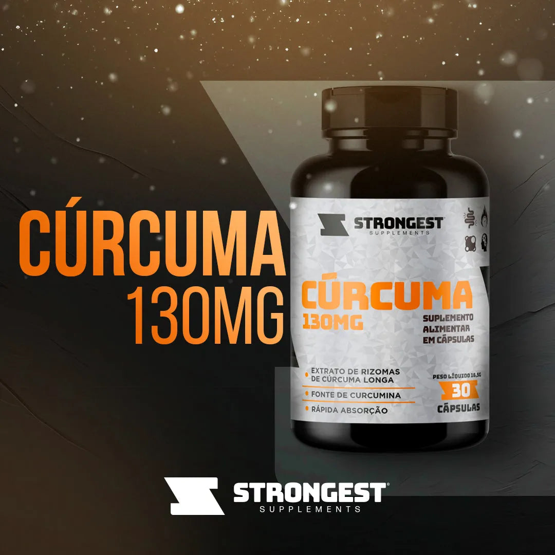Cúrcuma 130mg 30 Cápsulas