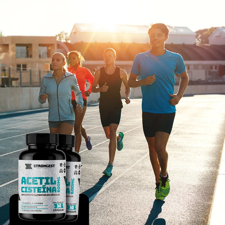 NAC Acetilcisteína 600mg 30 Cápsulas