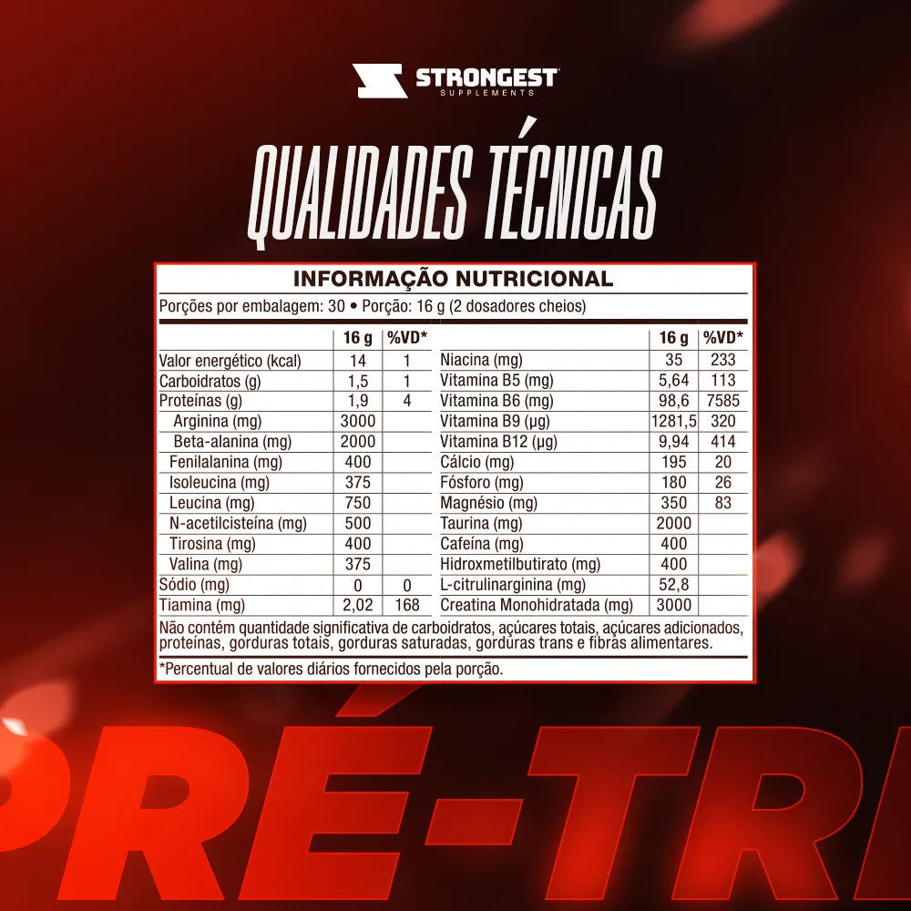 Pré Treino Detonator 480g