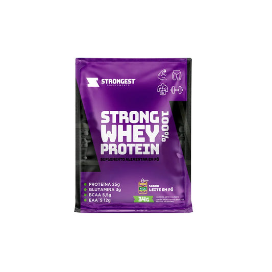 Strong Whey 100% Sachê 34g
