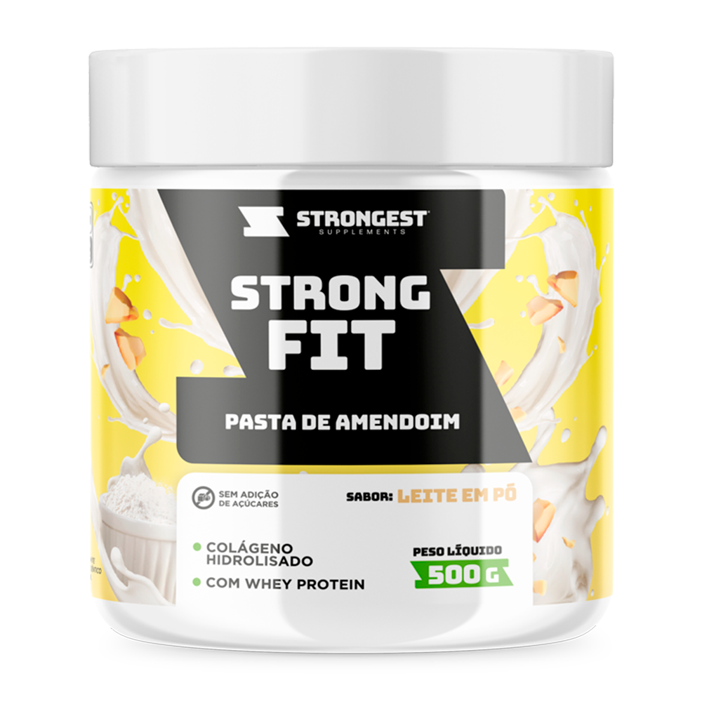 Strong Fit Pasta de Amendoim 500g
