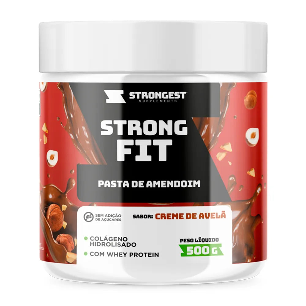 Strong Fit Pasta de Amendoim 500g