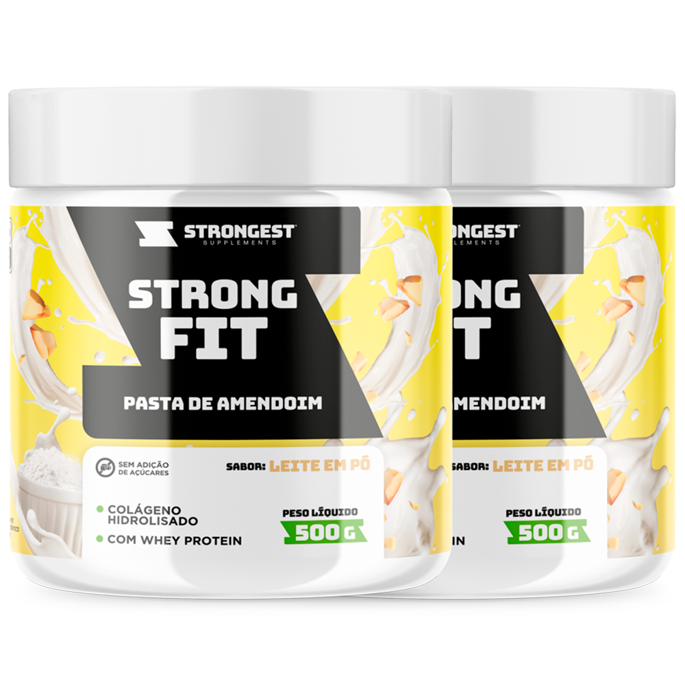 Strong Fit Pasta de Amendoim 500g