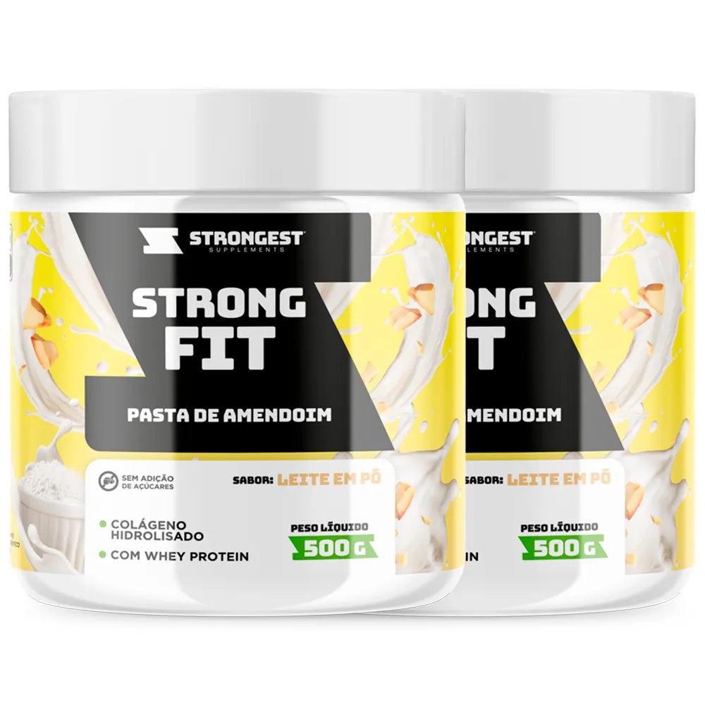 Strong Fit Pasta de Amendoim 500g