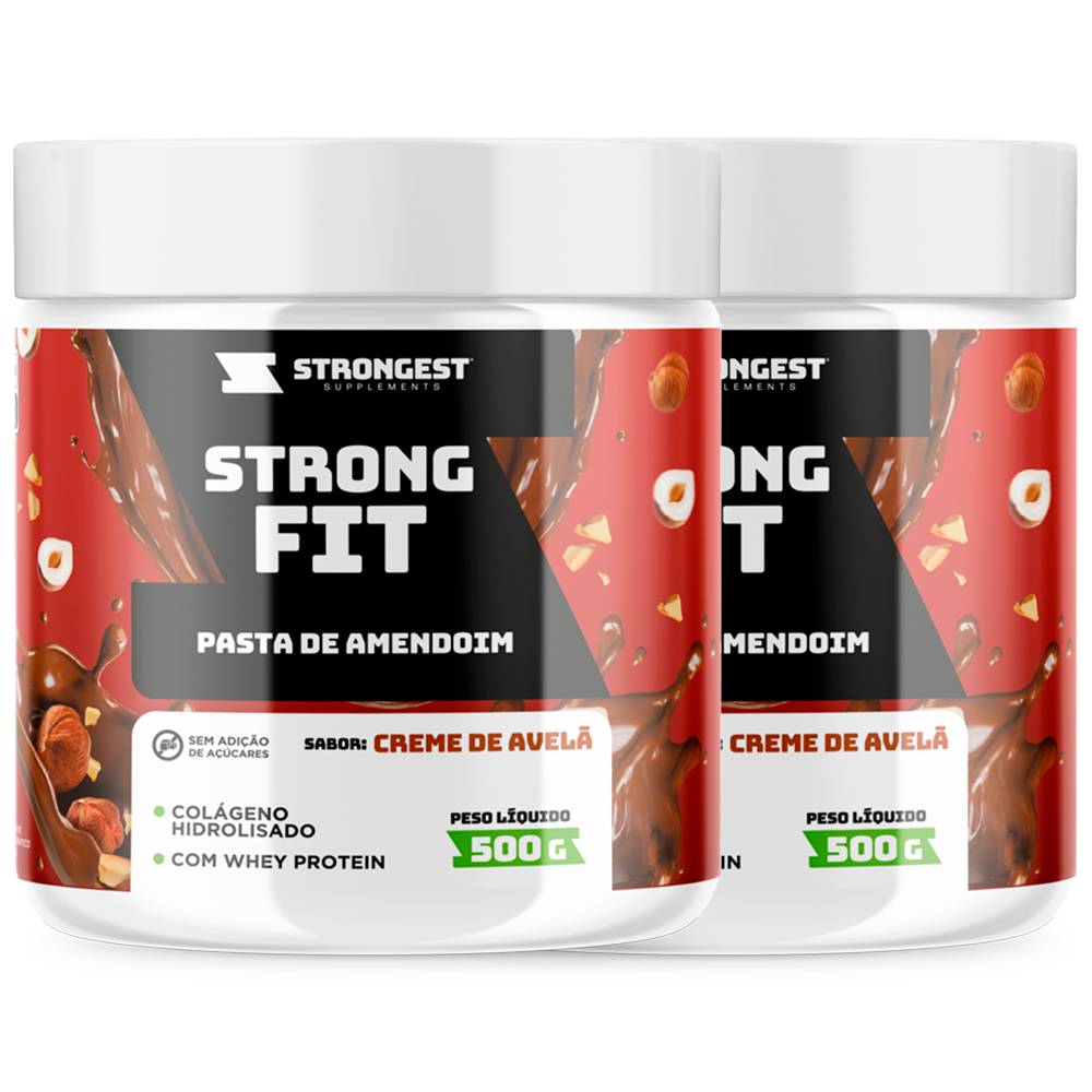 Strong Fit Pasta de Amendoim 500g