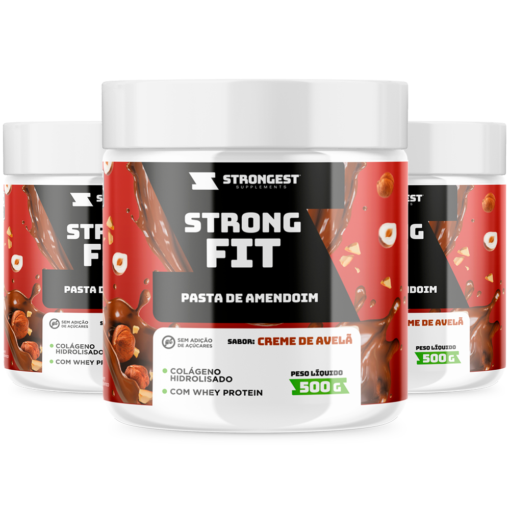 Strong Fit Pasta de Amendoim 500g