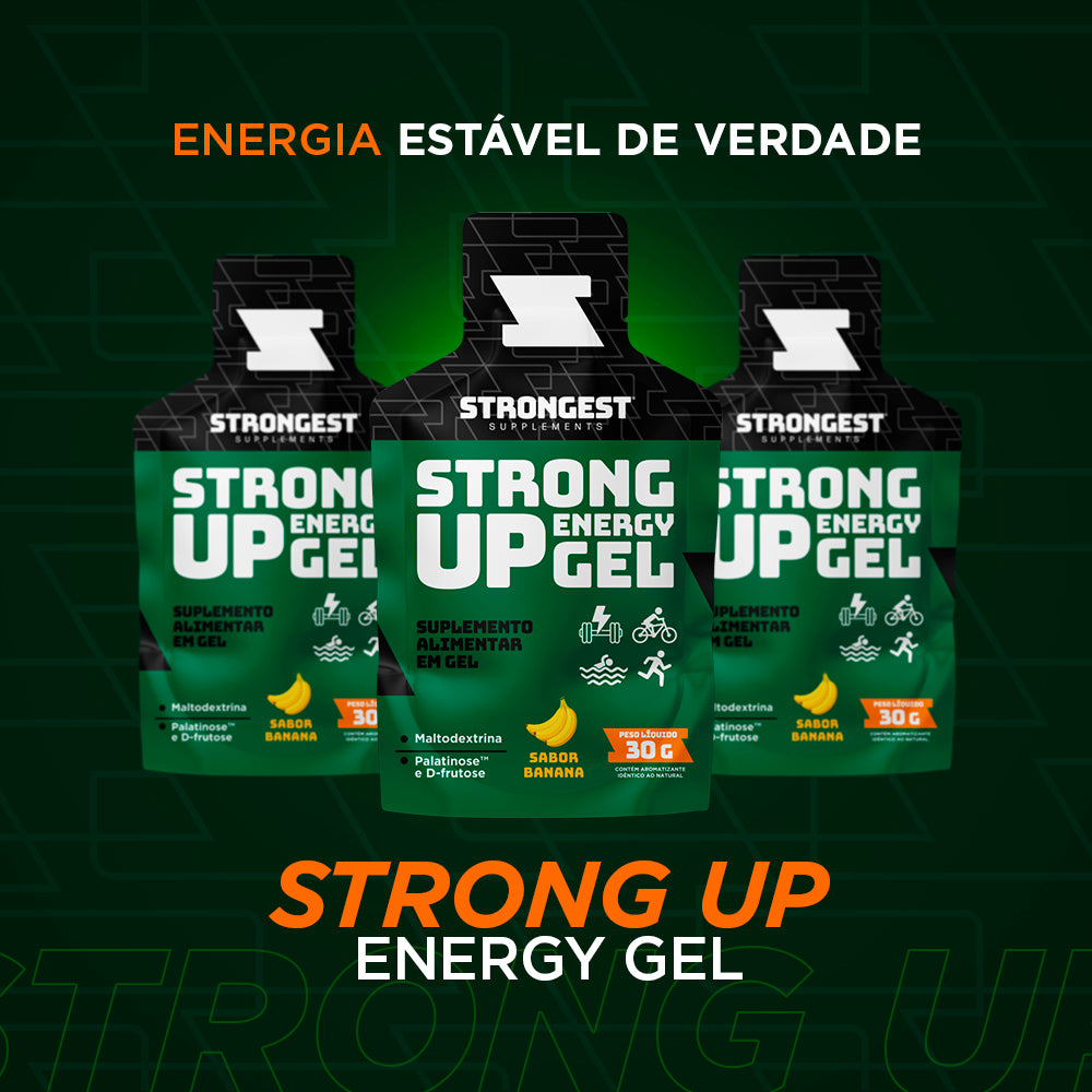 Strong Up Energy Gel - Caixa 10 Sachês