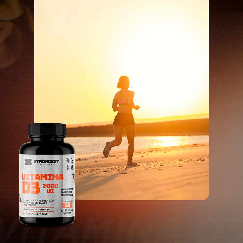Vitamina D3 2000UI 30 Cápsulas