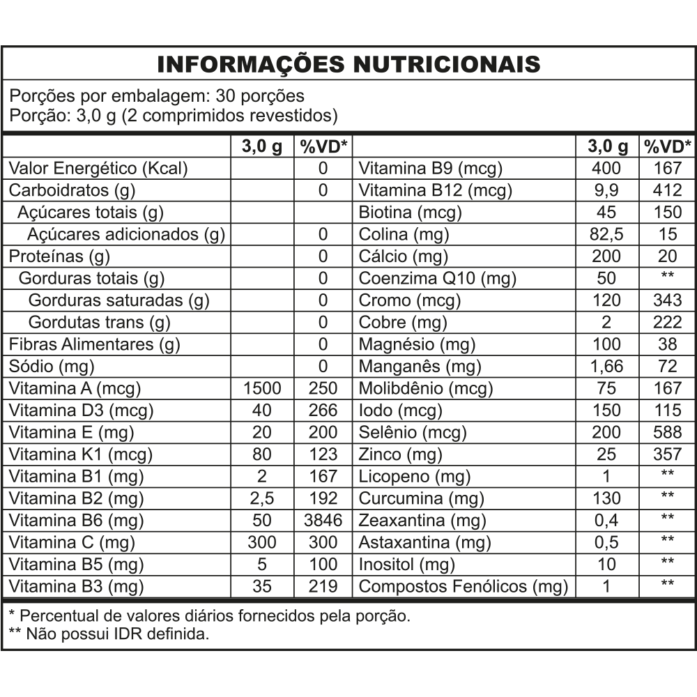 Strong Multi 60 comprimidos
