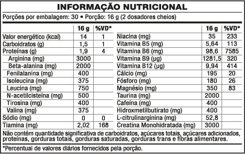 Pré Treino Detonator 480g