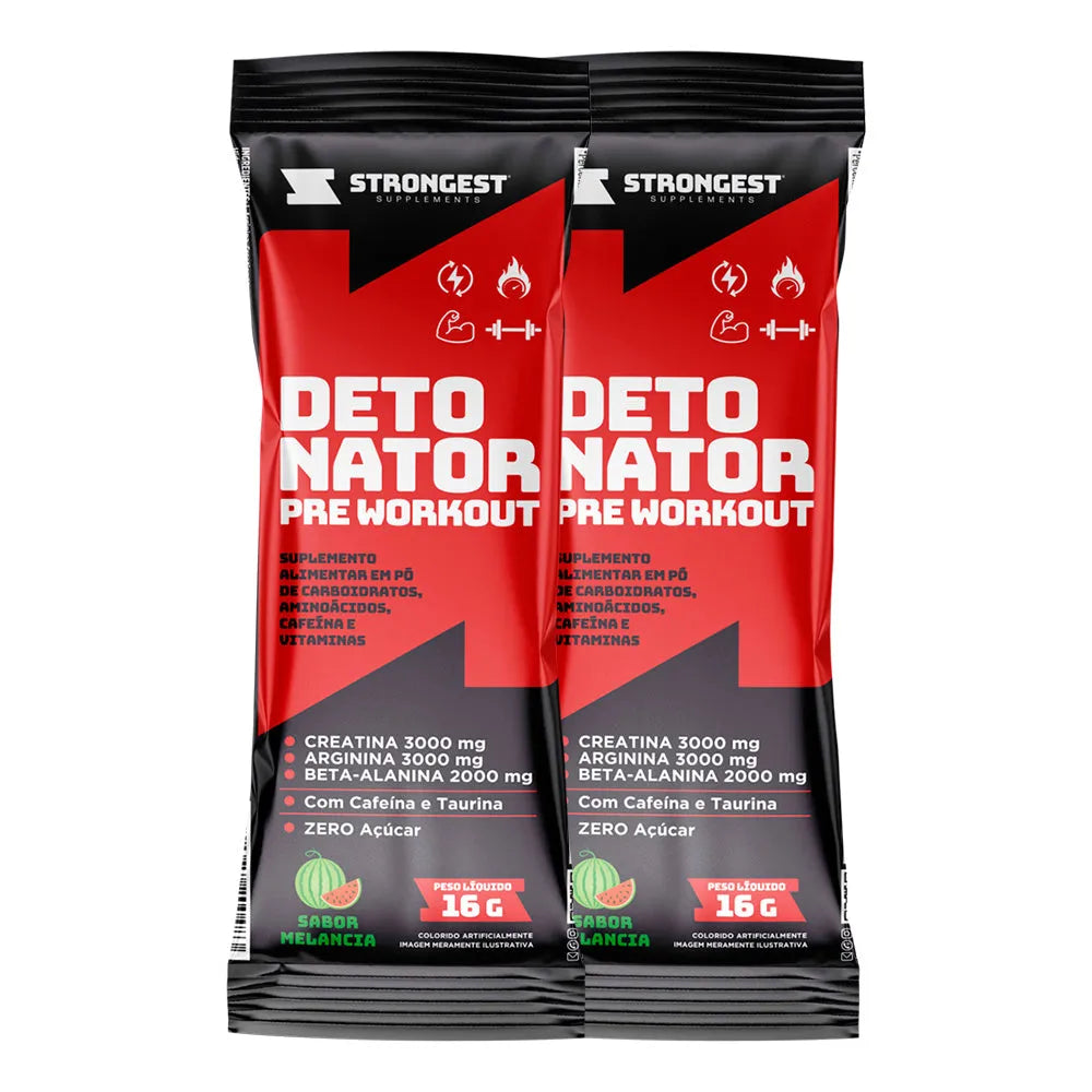 Pré Treino Detonator Sachê 16g Unidade