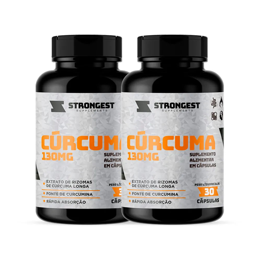 Cúrcuma 130mg 30 Cápsulas