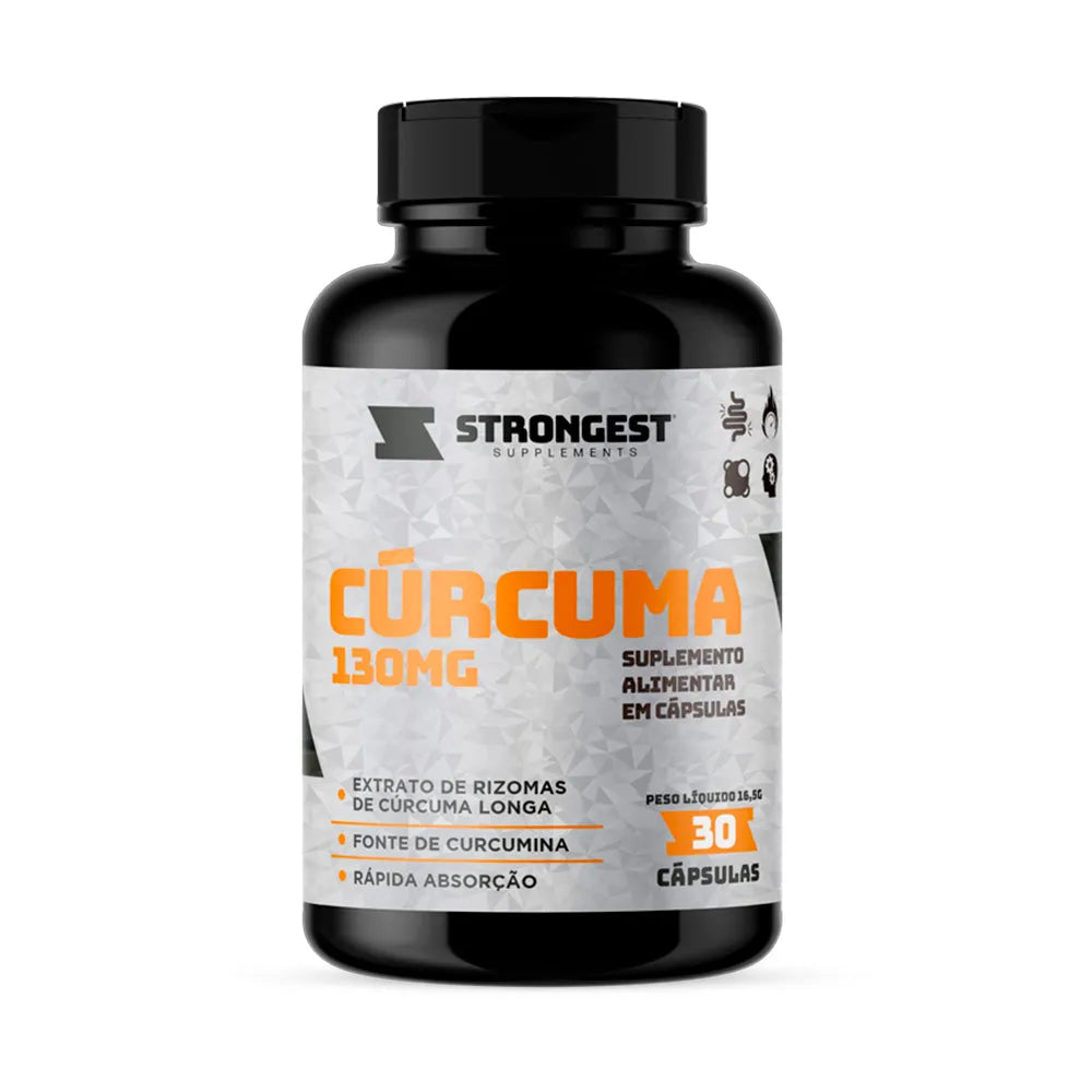 Cúrcuma 130mg 30 Cápsulas