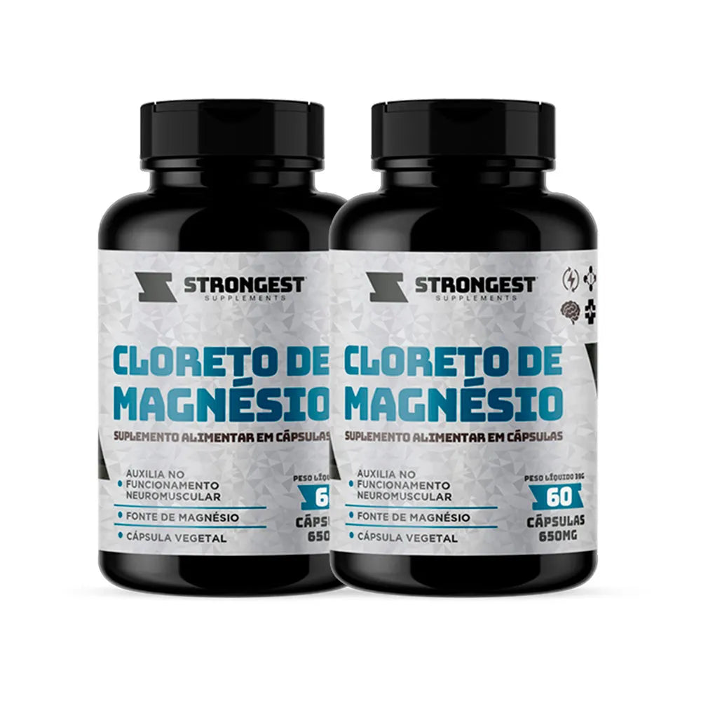 Cloreto de Magnésio 60 Cápsulas