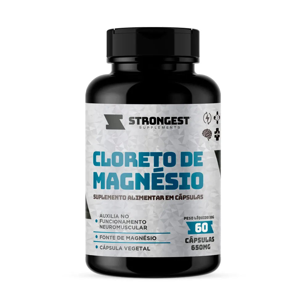 Cloreto de Magnésio 60 Cápsulas