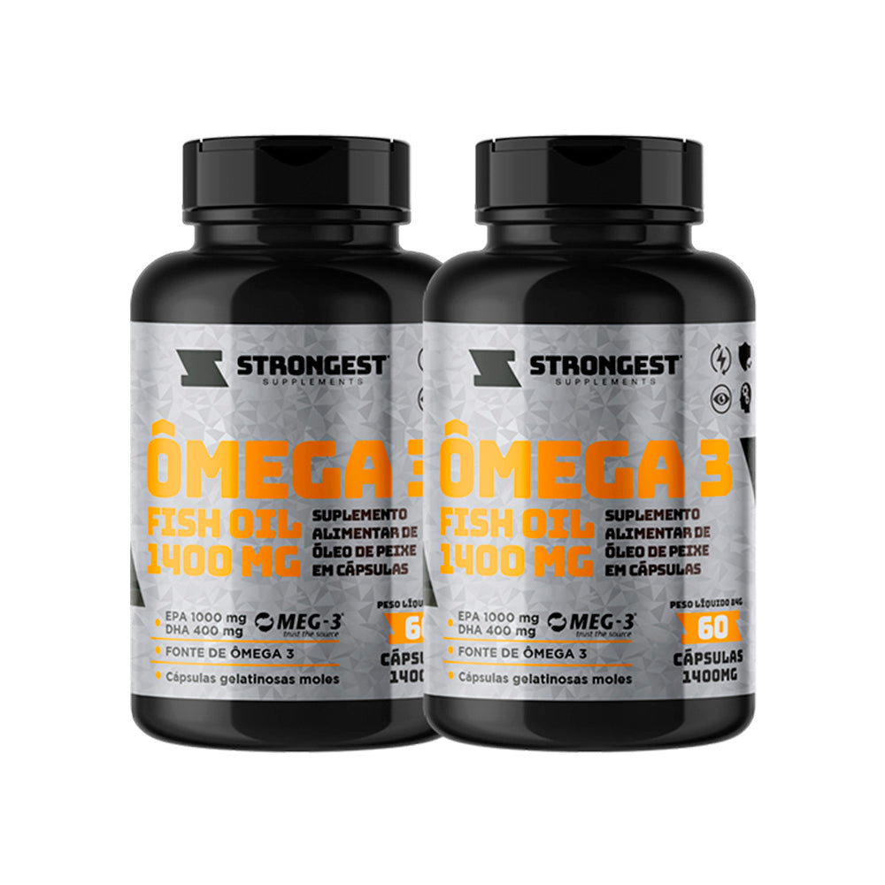 Ômega 3 1400mg MEG-3 60 Cápsulas