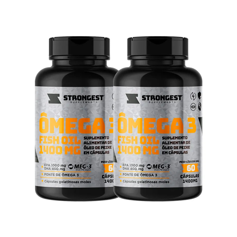 Ômega 3 1400mg MEG-3 60 Cápsulas