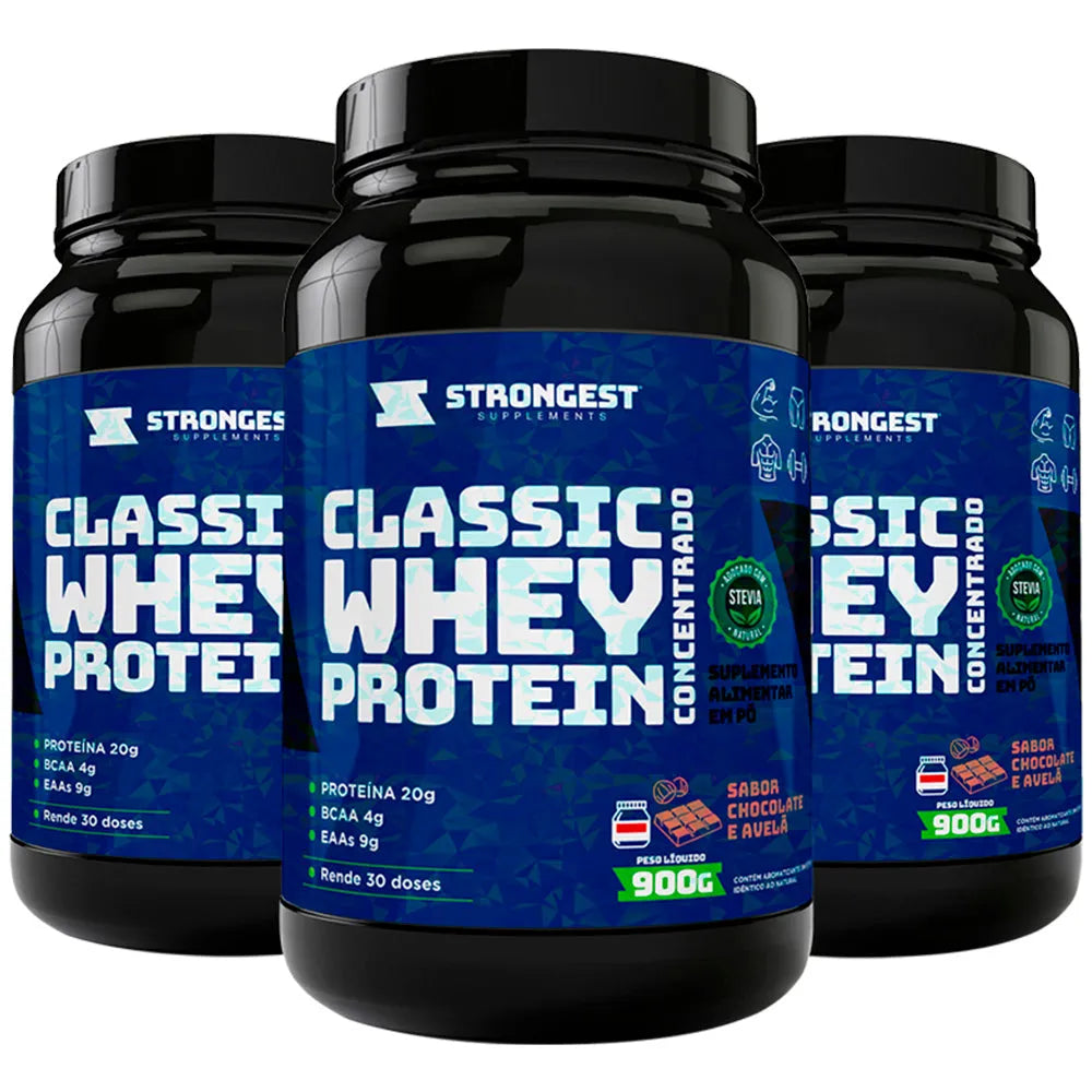 Classic Whey Protein Concentrado 900g