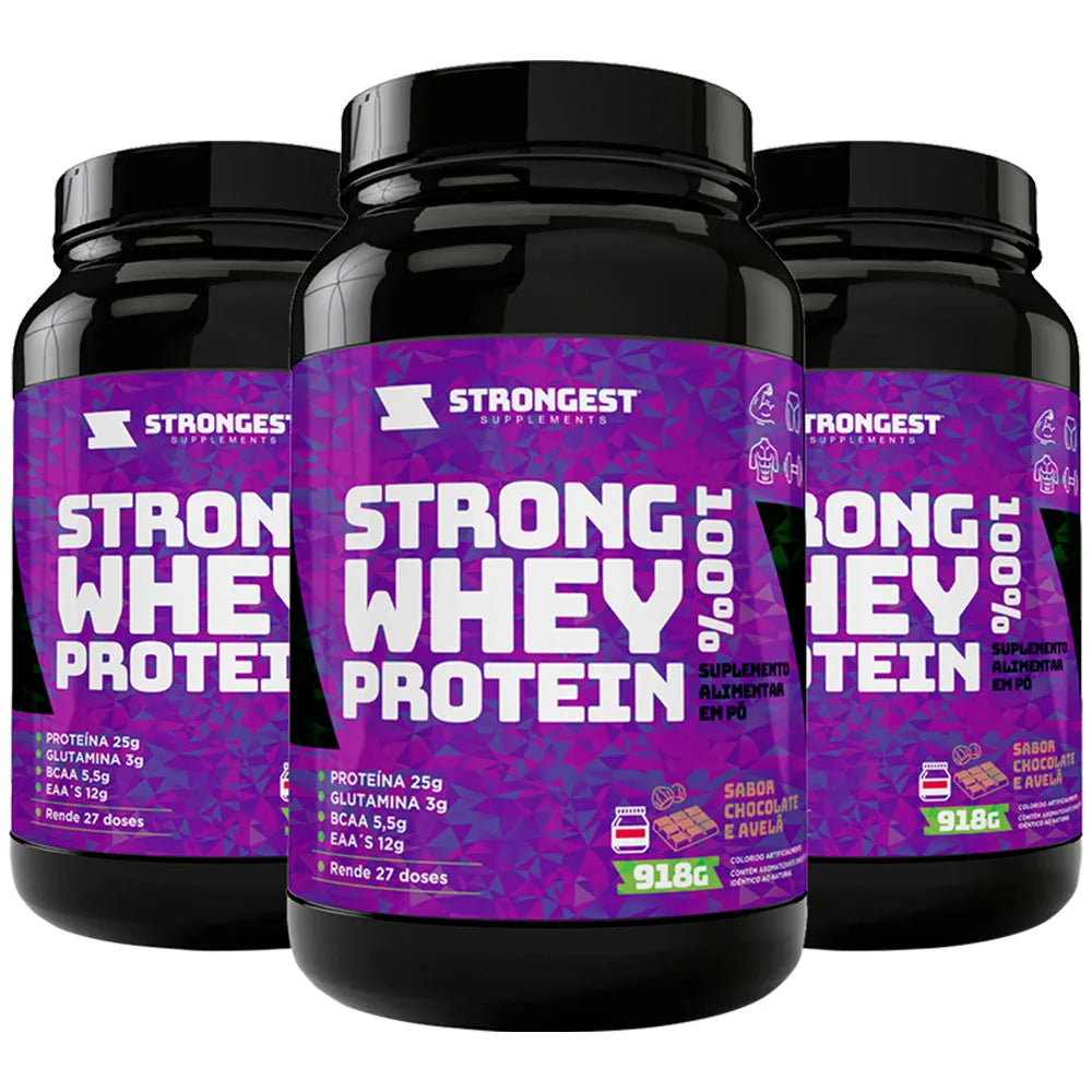 Strong Whey Protein 100% 918g