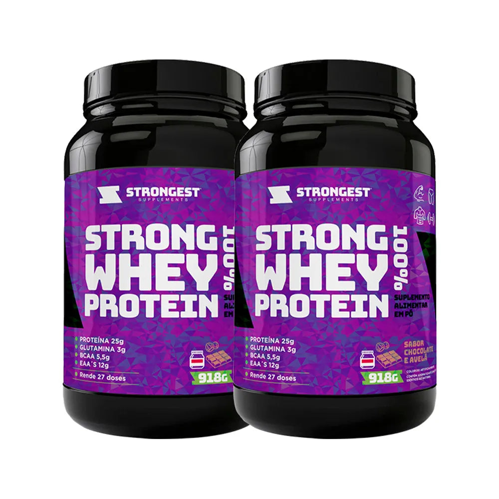 Strong Whey Protein 100% 918g