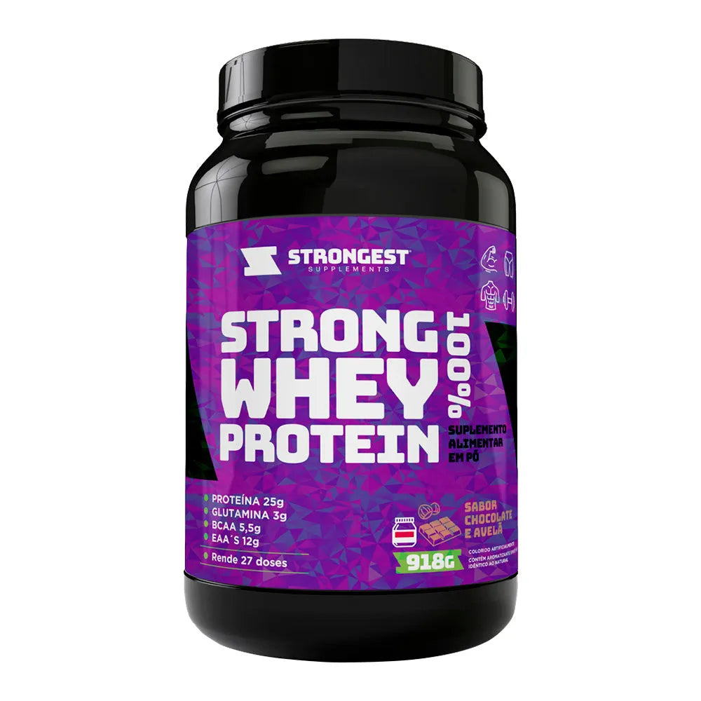 Strong Whey Protein 100% 918g