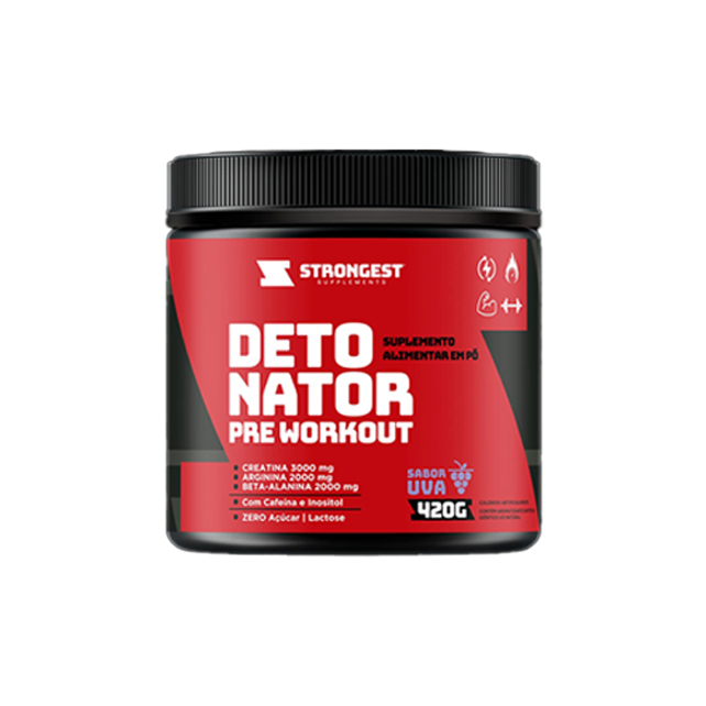 Conheça O Detonator, O Melhor Pré-treino Do Brasil - Strongest Supplements